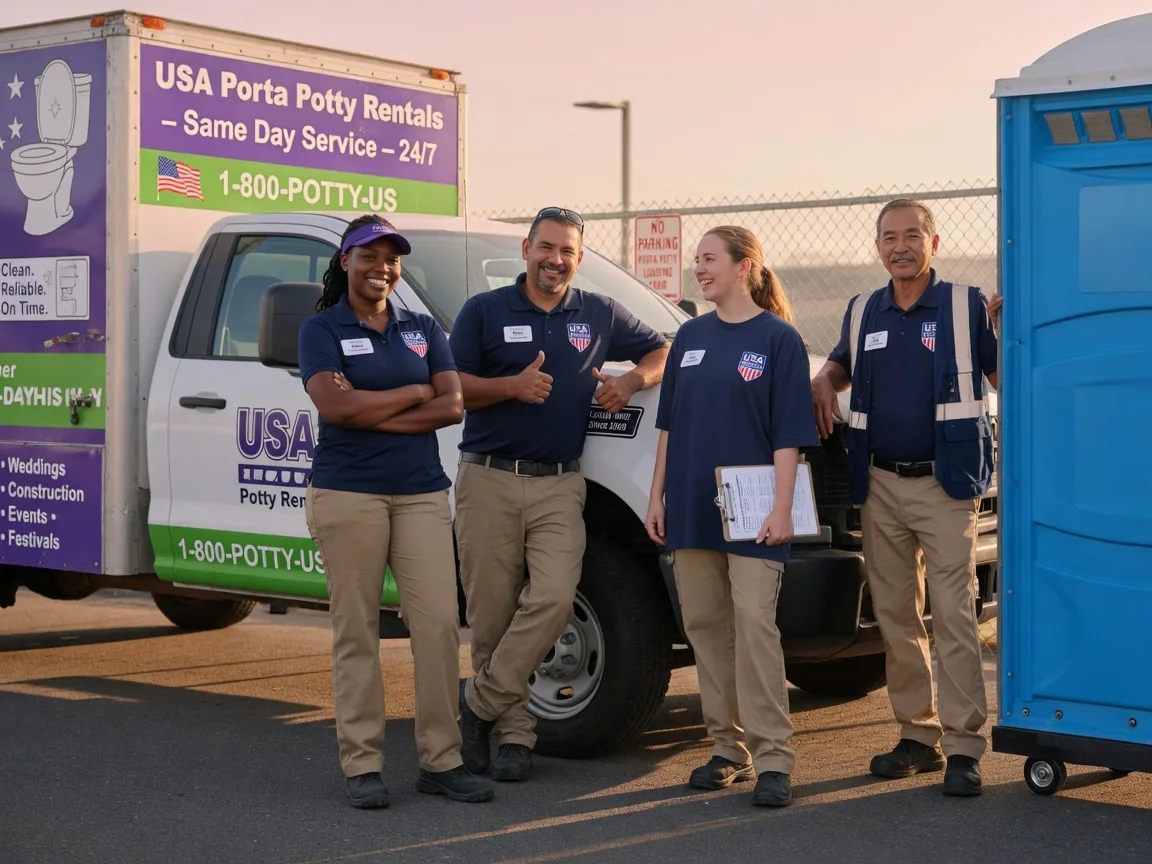 Porta Potty Rental company in Newell, WV